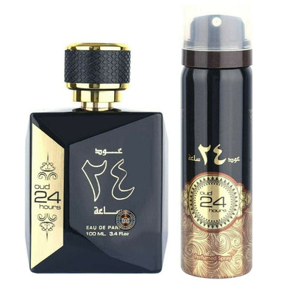 OUD 24 HOURS EDP 100ML + DEODORANT SPRAY 50ML