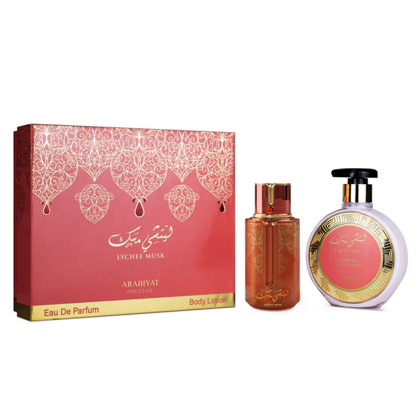 LYCHEE MUSK EDP 100ML + BODY LOTION 300ML