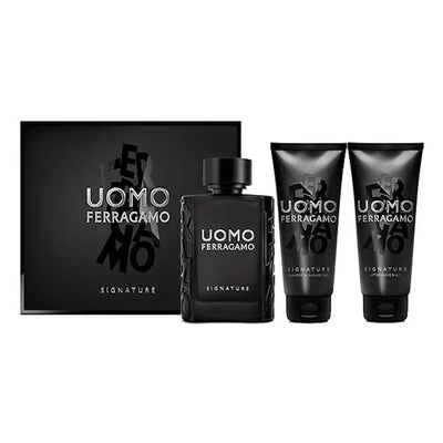 UOMO SIGNATURE EDP 100ML + SHOWER GEL 100ML + AFTER SHAVE BALSAM 100ML