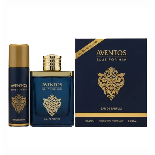 AVENTOS BLUE EDP 100ML + DEODORANT SPRAY 50ML