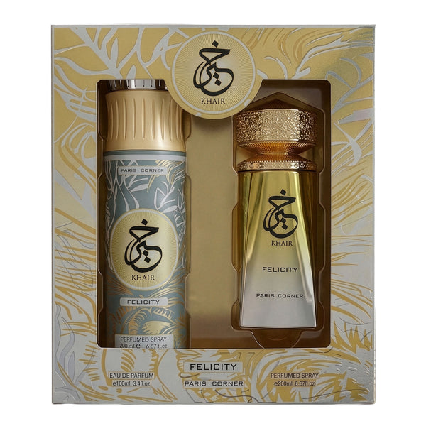 KHAIR FELICITY EDP 100ML + DEODORANT SPRAY 200ML