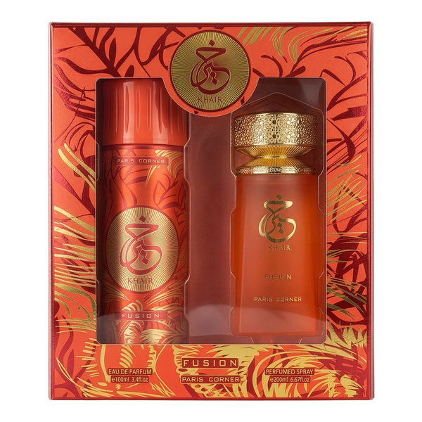 KHAIR FUSION EDP 100ML + DEODORANT SPRAY 200ML