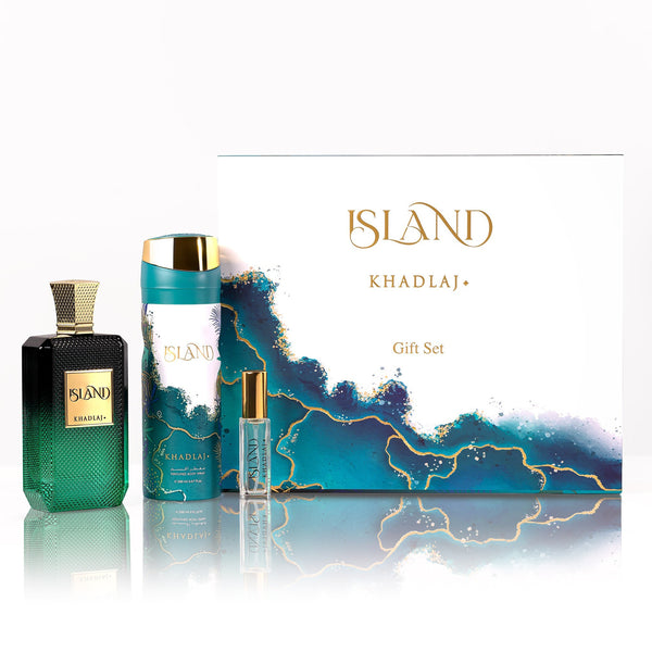 ISLAND EXTRAIT 100ML + BODY SPRAY 200ML + EXTRAIT 10ML