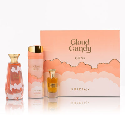 CLOUD CANDY EXTRAIT DE PARFUM 100ML + BODY SPRAY 200ML + CONCENTRATED PERFUME OIL 24ML