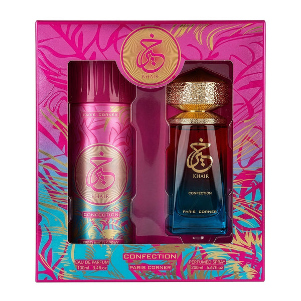KHAIR CONFECTION EDP 100ML + DEODORANT SPRAY 200ML