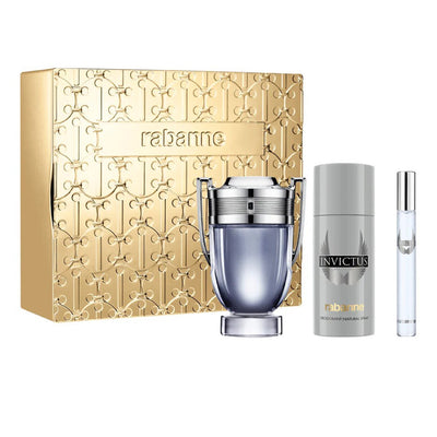 INVICTUS EDT 100ML + EDT 10ML + STICK 75ML
