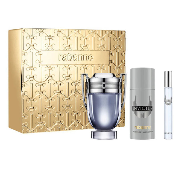 INVICTUS EDT 100ML + EDT 10ML + STICK 75ML