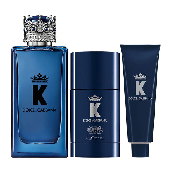K BY DOLCE & GABBANA EDP 100ML + SHOWER GEL 50ML + STICK 75ML