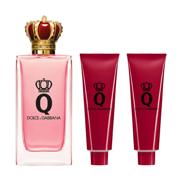 Q BY DOLCE & GABBANA EDP 100ML + SHOWER GEL 50ML + BODY LOTION 50ML