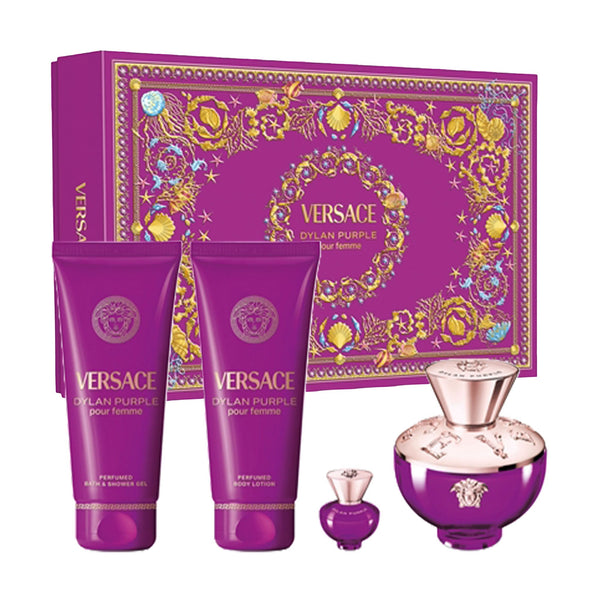 DYLAN PURPLE POUR FEMME EDP 100ML +EDP 5ML + BODY LOTION 100ML + SHOWER GEL 100ML